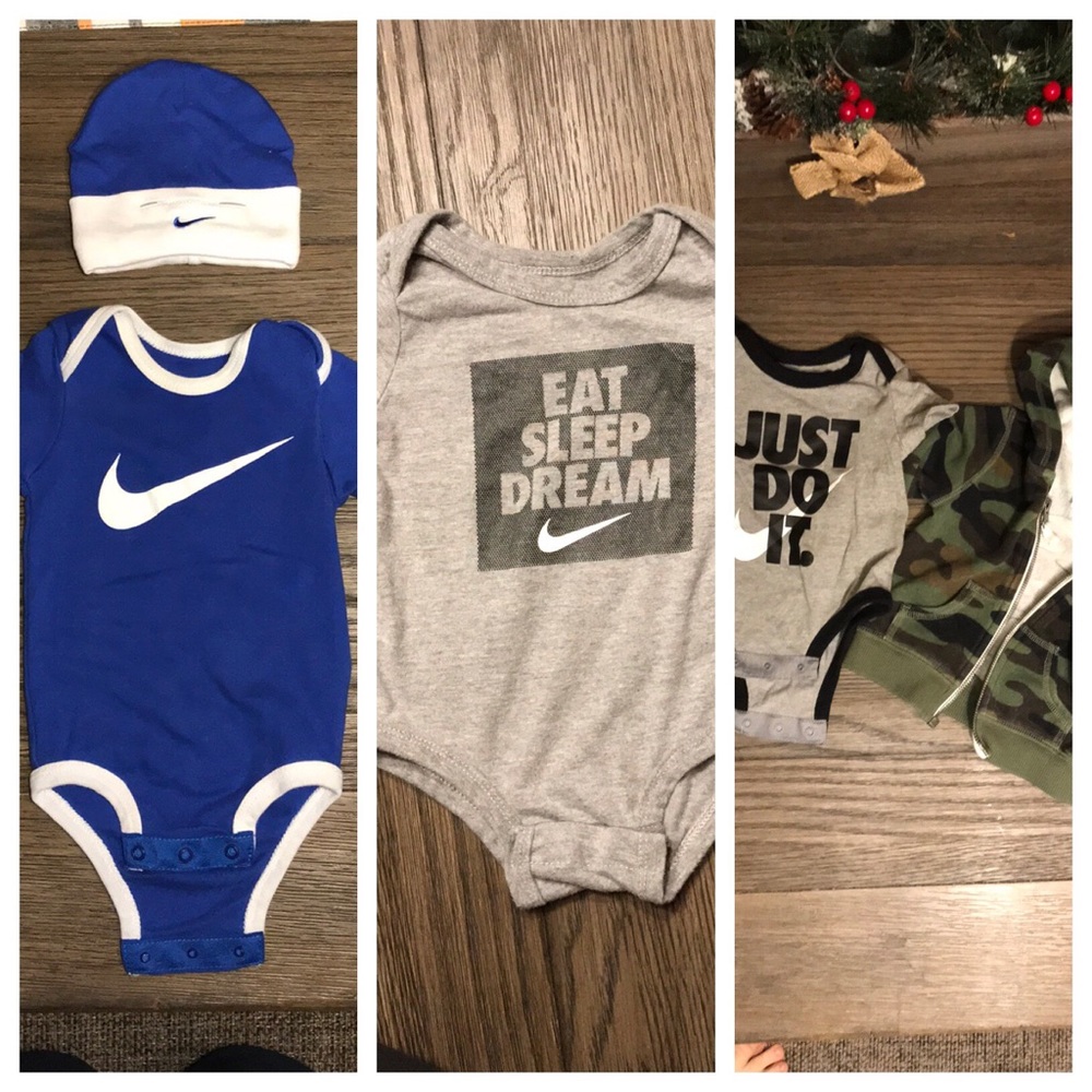 Nike Infant Onesies (3)